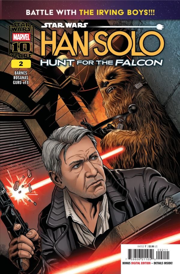 STAR WARS HAN SOLO - HUNT FOR THE FALCON #2 MARVEL COMICS (8th October 2025)