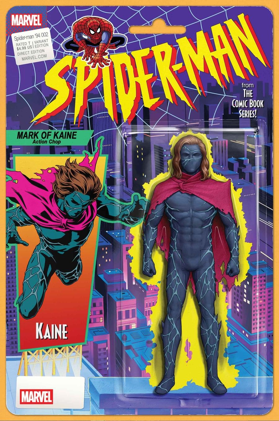 SPIDER-MAN '94 #2 JOHN TYLER CHRISTOPHER ACTION FIGURE VAR MARVEL COMICS (8th October 2025)