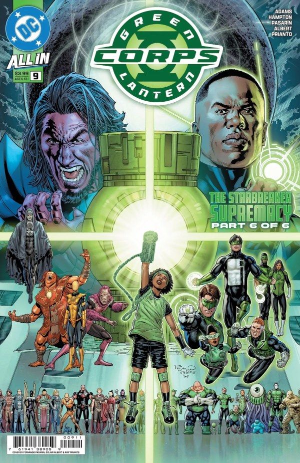 GREEN LANTERN CORPS #9 CVR A FERNANDO PASARIN OCLAIR ALBERT DC COMICS (8th October 2025)