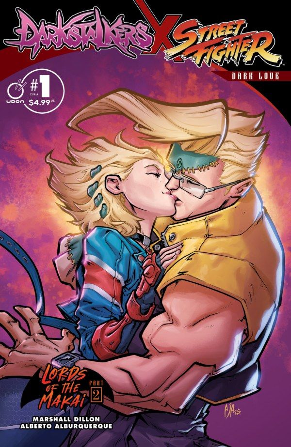 DARKSTALKERS STREET FIGHTER DARK LOVE OS CVR A ALBURQUERQUE UDON COMICS (8th October 2025) DARKSTALKERS STREET FIGHTER DARK LOVE OS CVR A ALBURQUERQUE UDON COMICS (8th October 2025)