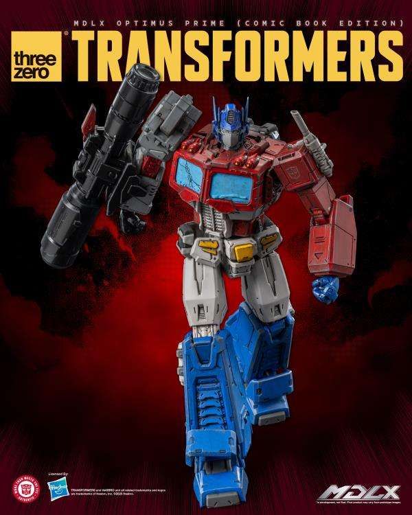 ***PRE ORDER*** Threezero MDLX Transformers Optimus Prime (Comic Book Edition) Action Figure