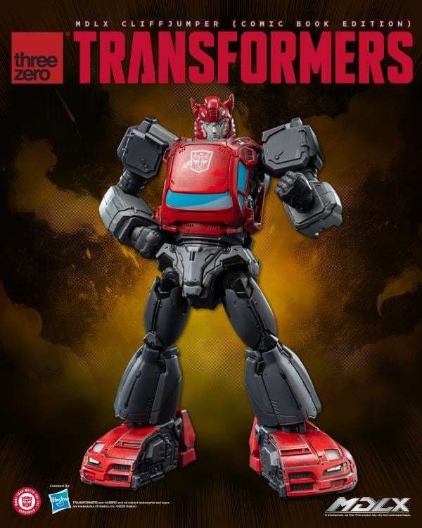***PRE ORDER*** Threezero MDLX Transformers Cliffjumper (Comic Book Edition) Action Figure
