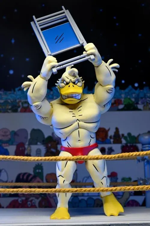 ***PRE ORDER*** NECA 7" Scale TMNT STUMP WRESTLING ACE DUCK (Archie Comics)