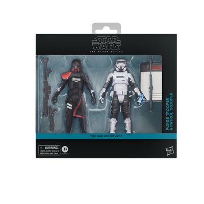 ***PRE ORDER*** Star Wars The Black Series 6"  Gaming Greats Purge Trooper & Patrol Trooper 2 Pack (Star Wars Jedi: Survivor)