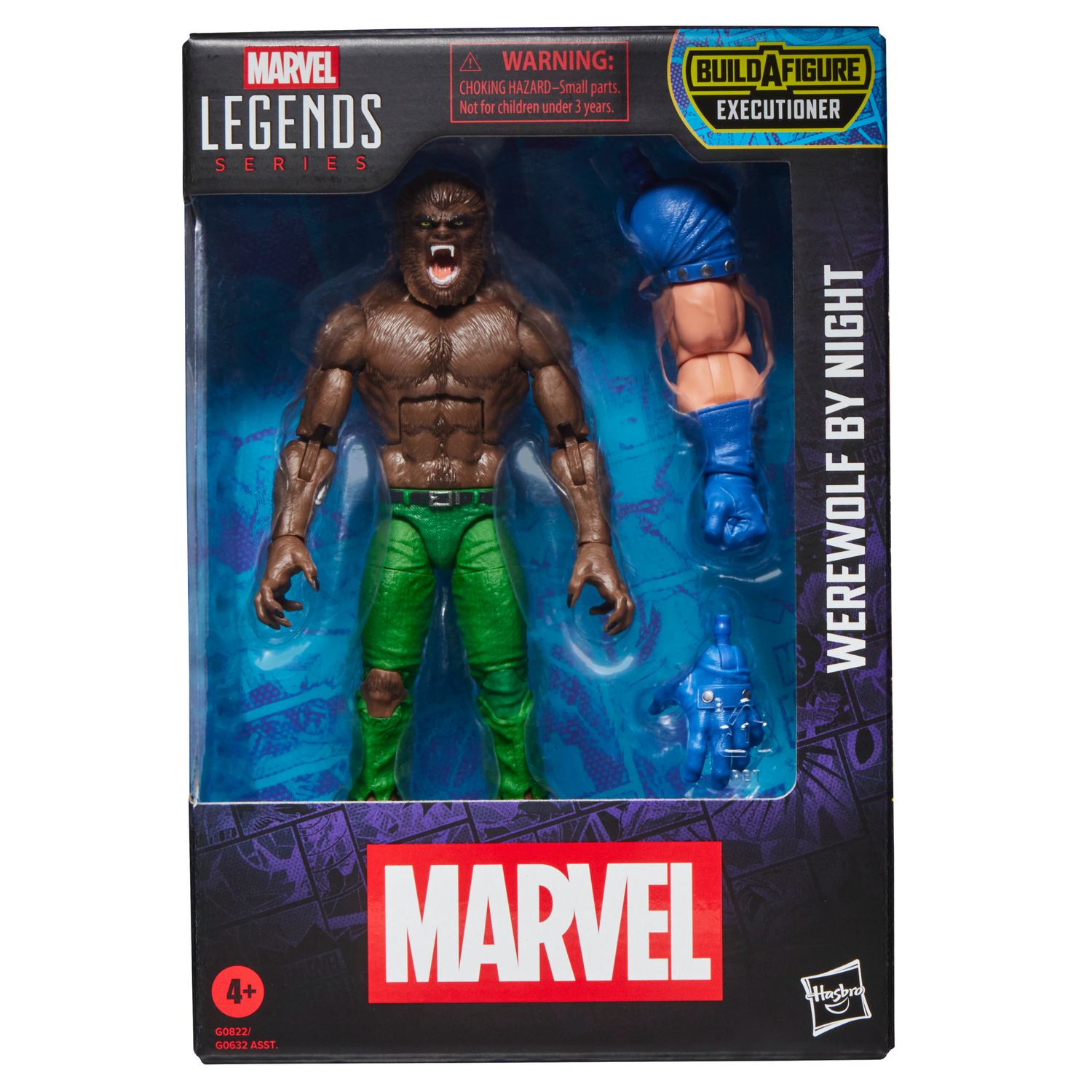 ***PRE-ORDER*** Marvel Legends Series 6" Comic Wave Werewolf By Night Action Figure (Executioner BAF)