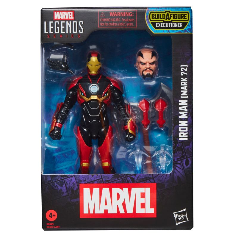 ***PRE-ORDER*** Marvel Legends Series 6 ***PRE-ORDER*** Marvel Legends Series 6" Comic Wave Iron Man (Mark 72) Action Figure (Executioner BAF)