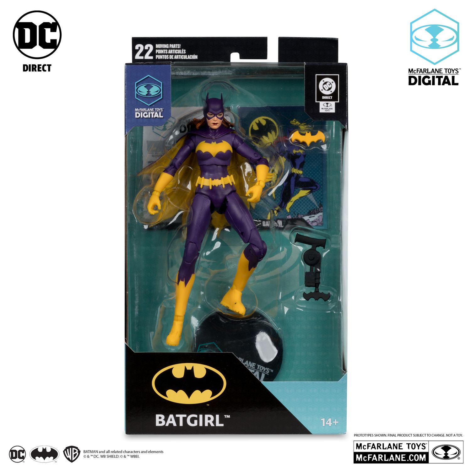 ***PRE-ORDER*** MCFARLANE TOYS 7" DC DIRECT Batgirl (DC Classic) with McFarlane Toys Digital Collectible