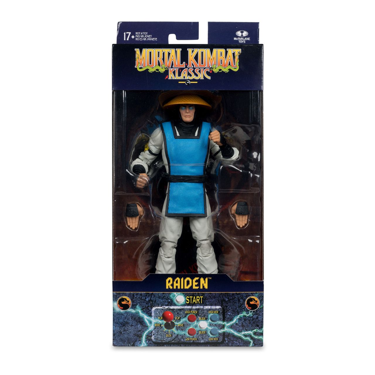 **PRE-ORDER** McFarlane Toys Mortal Kombat Klassic Raiden 7in Action Figure