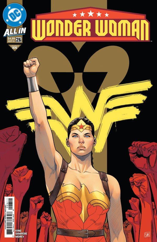WONDER WOMAN #26 CVR A DANIEL SAMPERE DC COMICS (15th October 2025) WONDER WOMAN #26 CVR A DANIEL SAMPERE DC COMICS (15th October 2025)