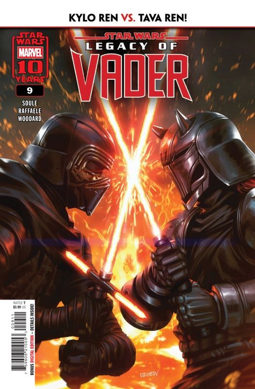 STAR WARS LEGACY OF VADER #9 MARVEL COMICS (15th October 2025)