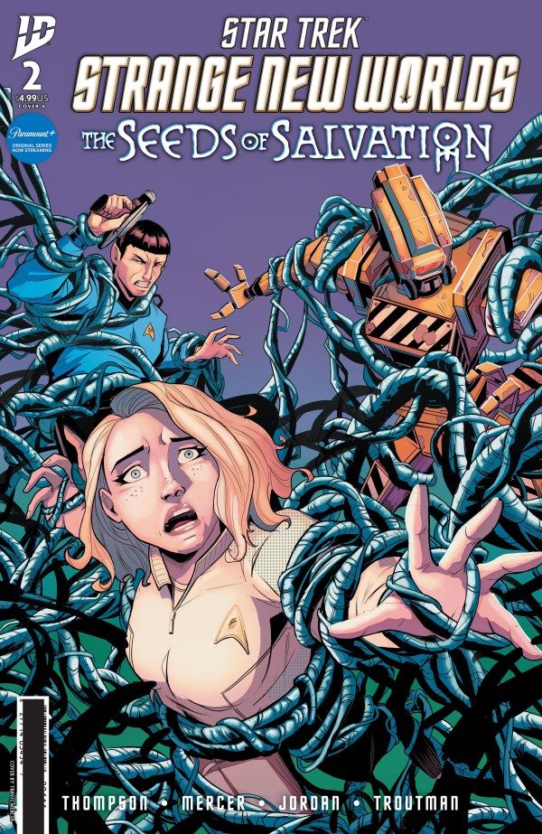 STAR TREK STRANGE NEW WORLDS SEEDS SALVATION #2 CVR A MERCER IDW COMICS (15th October 2025) STAR TREK STRANGE NEW WORLDS SEEDS SALVATION #2 CVR A MERCER IDW COMICS (15th October 2025)