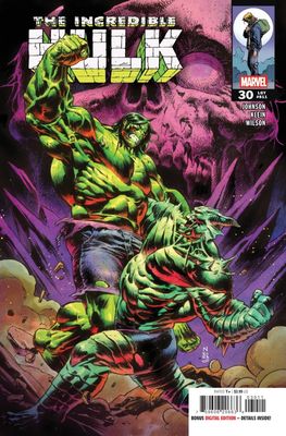 INCREDIBLE HULK #30 MARVEL COMICS (15th October 2025)