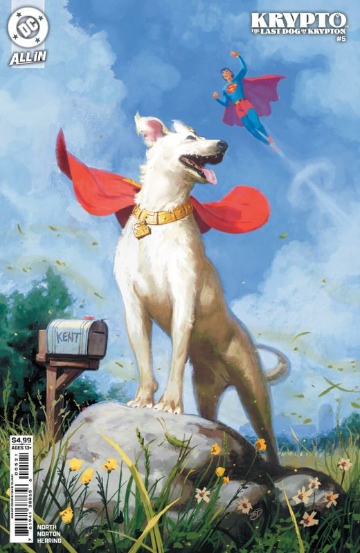 KRYPTO THE LAST DOG OF KRYPTON #5 (OF 5) CVR B DAVID TALASKI DC COMICS (15th October 2025)