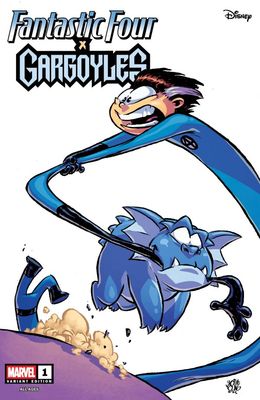 FANTASTIC FOUR / GARGOYLES #1 SKOTTIE YOUNG VAR MARVEL COMICS (15th October 2025)