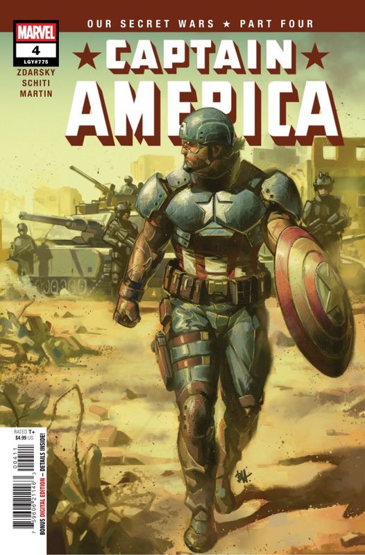CAPTAIN AMERICA #4 MARVEL COMICS (15th October 2025)