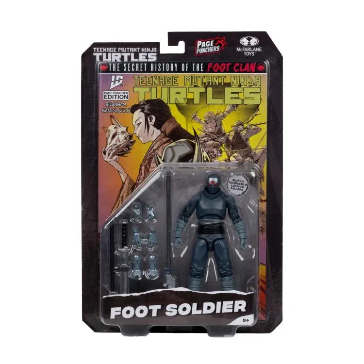 ***PRE ORDER*** McFarlane Toys Foot Soldier (Teenage Mutant Ninja Turtles) with Comic (Page Punchers)