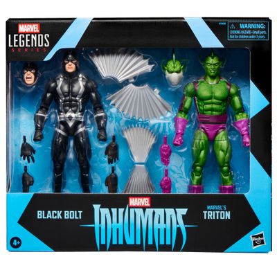 Marvel Legends 6" Inhumans Black Bolt & Marvel’s Triton Action Figure