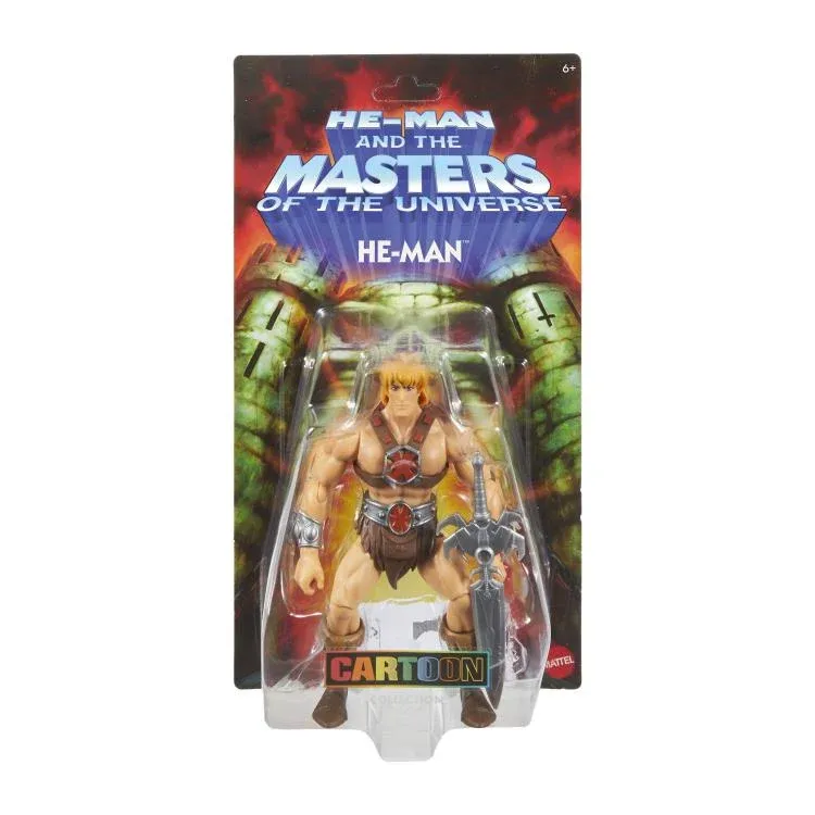 **PRE ORDER**Masters of the Universe Origins He Man 200X (Cartoon Collection) Action Figure (VARIED EU/US CARD)