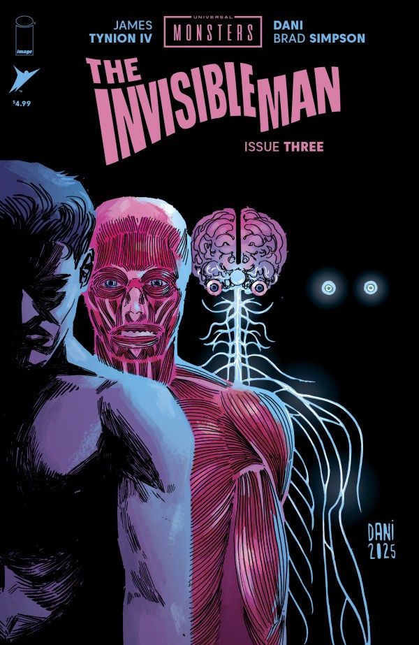 UNIVERSAL MONSTERS THE INVISIBLE MAN #3 (OF 4) CVR A SIMPSON IMAGE COMICS (22nd October 2025)