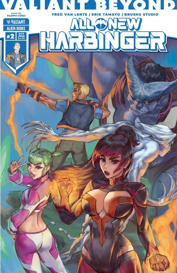 VALIANT BEYOND ALL-NEW HARBINGER #2 CVR A CURZI VALIANT COMICS (22nd October 2025)