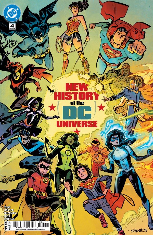 NEW HISTORY OF THE DC UNIVERSE #4 (OF 4) CVR A CHRIS SAMNEE DC COMICS (22nd October 2025)