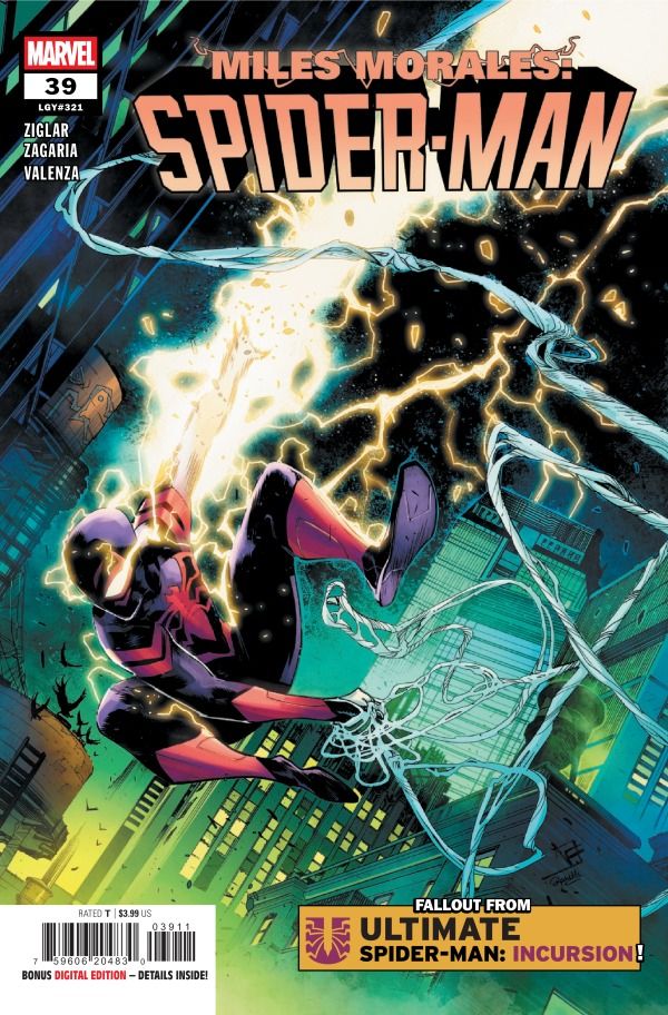 MILES MORALES SPIDER-MAN #39 MARVEL COMICS (22nd October 2025)
