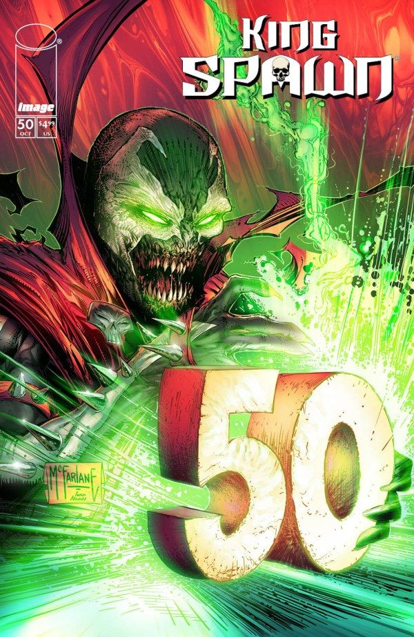 KING SPAWN #50 CVR A TODD MCFARLANE IMAGE COMICS (22nd October 2025)