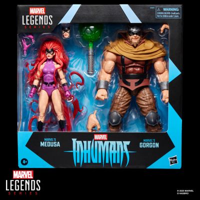 ***PRE ORDER*** Marvel Legends 6" Inhumans Medusa & Marvel’s Gorgon Action Figure Two Pack