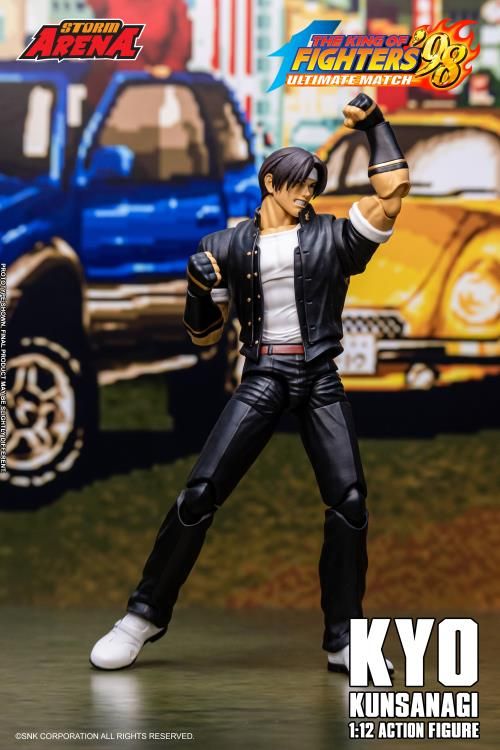 ***PRE-ORDER*** STORM COLLECTIBLES ARENA The King of Fighters '98 Ultimate Match Kyo Kusanagi 6 ***PRE-ORDER*** STORM COLLECTIBLES ARENA The King of Fighters '98 Ultimate Match Kyo Kusanagi 6" Scale Action Figure
