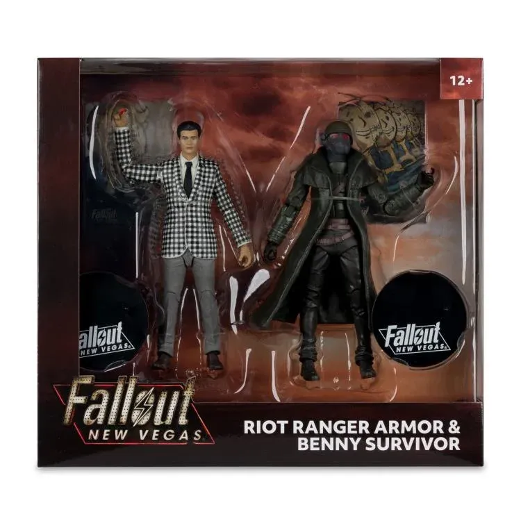 ** PRE-ORDER** McFarlane Toys Fallout: New Vegas Riot Ranger Armor & Benny Survivor Action Figure Two-Pack