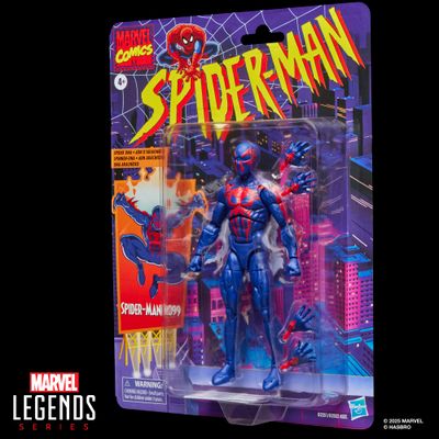 ***PRE ORDER*** Marvel Legends Series Spider Man Retro Wave 6 Spider Man 2099