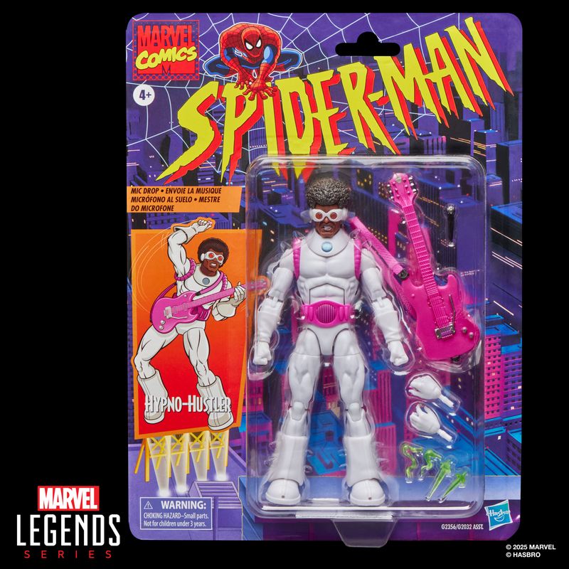 ***PRE ORDER*** Marvel Legends Series Spider Man Retro Wave 6 Hypno Hustler ***PRE ORDER*** Marvel Legends Series Spider Man Retro Wave 6 Hypno Hustler