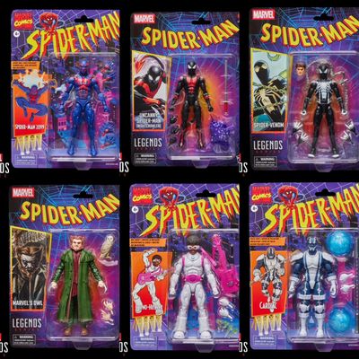 ***PRE ORDER*** Marvel Legends Series Spider Man Retro Wave 6 SET OF 6 ACTION FIGURES ***PRE ORDER*** Marvel Legends Series Spider Man Retro Wave 6 SET OF 6 ACTION FIGURES