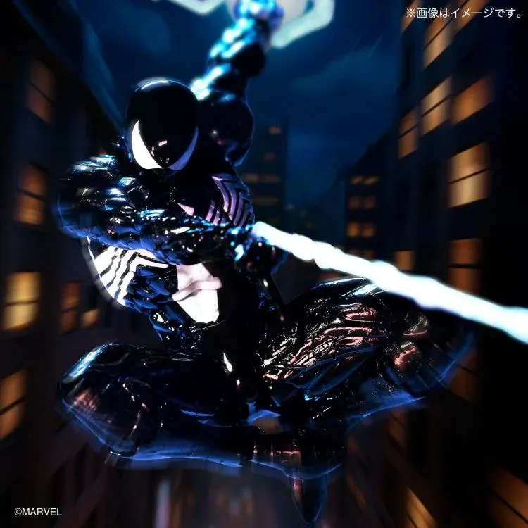 **PRE-ORDER** Amazing Yamaguchi Revoltech Marvel Comics Symbiote Suit Spider Man **PRE-ORDER** Amazing Yamaguchi Revoltech Marvel Comics Symbiote Suit Spider Man