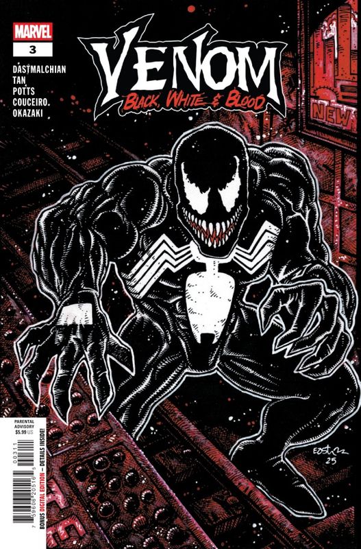 VENOM BLACK, WHITE & BLOOD #3 MARVEL COMICS (29th October 2025) VENOM BLACK, WHITE & BLOOD #3 MARVEL COMICS (29th October 2025)