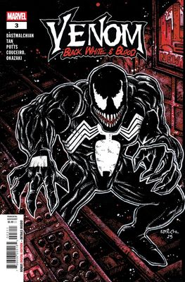 VENOM BLACK, WHITE & BLOOD #3 MARVEL COMICS (29th October 2025) VENOM BLACK, WHITE & BLOOD #3 MARVEL COMICS (29th October 2025)