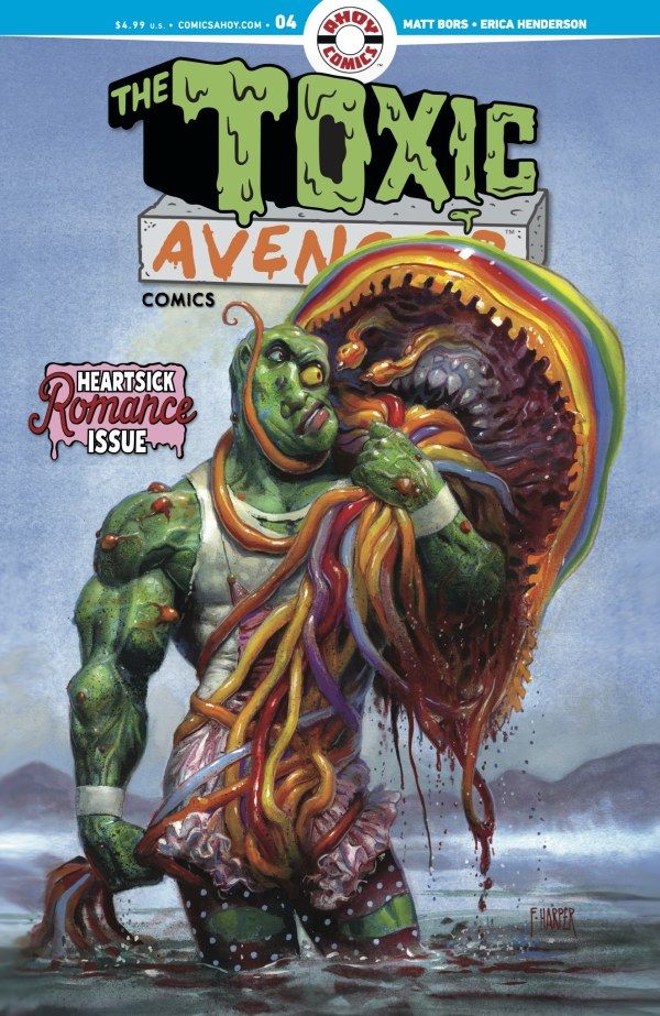 TOXIC AVENGER COMICS #4 CVR A FRED HARPER AHOY COMICS (29th October 2025) TOXIC AVENGER COMICS #4 CVR A FRED HARPER AHOY COMICS (29th October 2025)