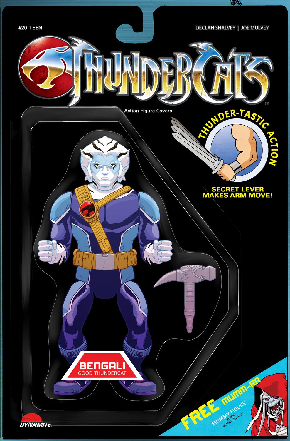 THUNDERCATS #20 CVR F ACTION FIGURE DREW MOSS DYNAMITE COMICS (29th October 2025)