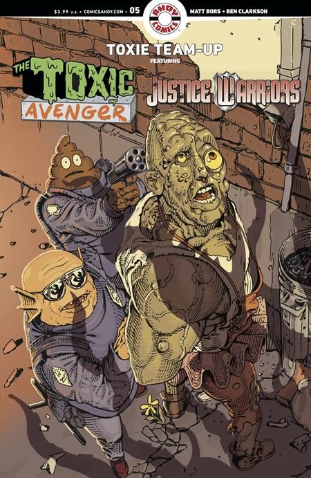 TOXIE TEAM UP #5 (OF 5) CVR A BEN CLARKSON AHOY COMICS (29th October 2025) TOXIE TEAM UP #5 (OF 5) CVR A BEN CLARKSON AHOY COMICS (29th October 2025)