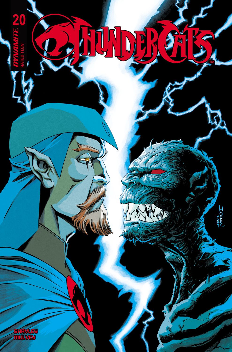 THUNDERCATS #20 CVR B DECLAN SHALVEY DYNAMITE COMICS (29th October 2025) THUNDERCATS #20 CVR B DECLAN SHALVEY DYNAMITE COMICS (29th October 2025)