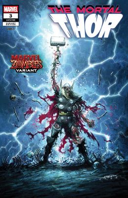 THOR #3 JUAN FERREYRA MARVEL ZOMBIES VAR MARVEL COMICS (29th October 2025) THOR #3 JUAN FERREYRA MARVEL ZOMBIES VAR MARVEL COMICS (29th October 2025)