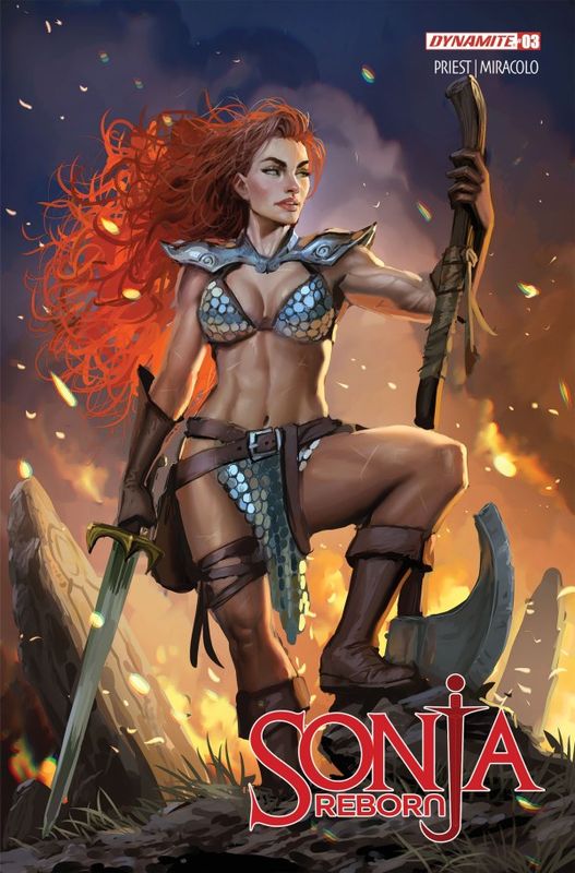 SONJA REBORN #3 CVR A STJEPAN SEJIC VAR DYNAMITE COMICS (29th October 2025) SONJA REBORN #3 CVR A STJEPAN SEJIC VAR DYNAMITE COMICS (29th October 2025)