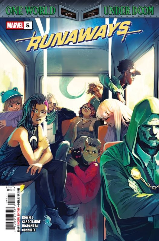 RUNAWAYS #5 [DOOM] MARVEL COMICS (29th October 2025)