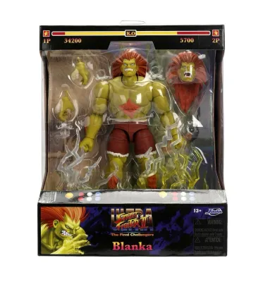 JADA TOYS Ultra Street Fighter II Blanka 6-Inch Action Figure JADA TOYS Ultra Street Fighter II Blanka 6-Inch Action Figure