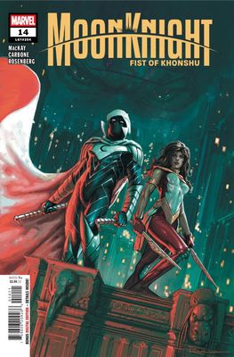 MOON KNIGHT FIST OF KHONSHU #14 CVR A DAVIDE PARATORE MARVEL COMICS (5th November 2025) MOON KNIGHT FIST OF KHONSHU #14 CVR A DAVIDE PARATORE MARVEL COMICS (5th November 2025)