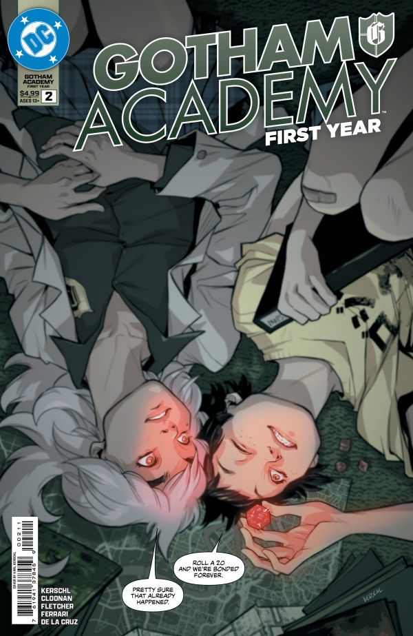 GOTHAM ACADEMY FIRST YEAR #2 (OF 6) CVR A KARL KERSCHL DC COMICS (5th November 2025) GOTHAM ACADEMY FIRST YEAR #2 (OF 6) CVR A KARL KERSCHL DC COMICS (5th November 2025)