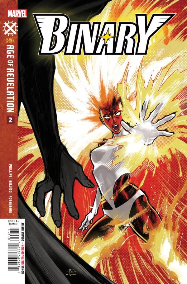 BINARY #2 CVR A RICKIE YAGAWA AOR MARVEL COMICS (5th November 2025) BINARY #2 CVR A RICKIE YAGAWA AOR MARVEL COMICS (5th November 2025)