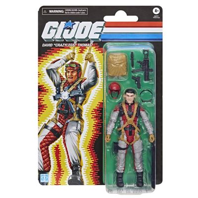 ***PRE ORDER*** G.I. Joe Classified Series Retro Collection David "Crazylegs" Thomas Action Figure