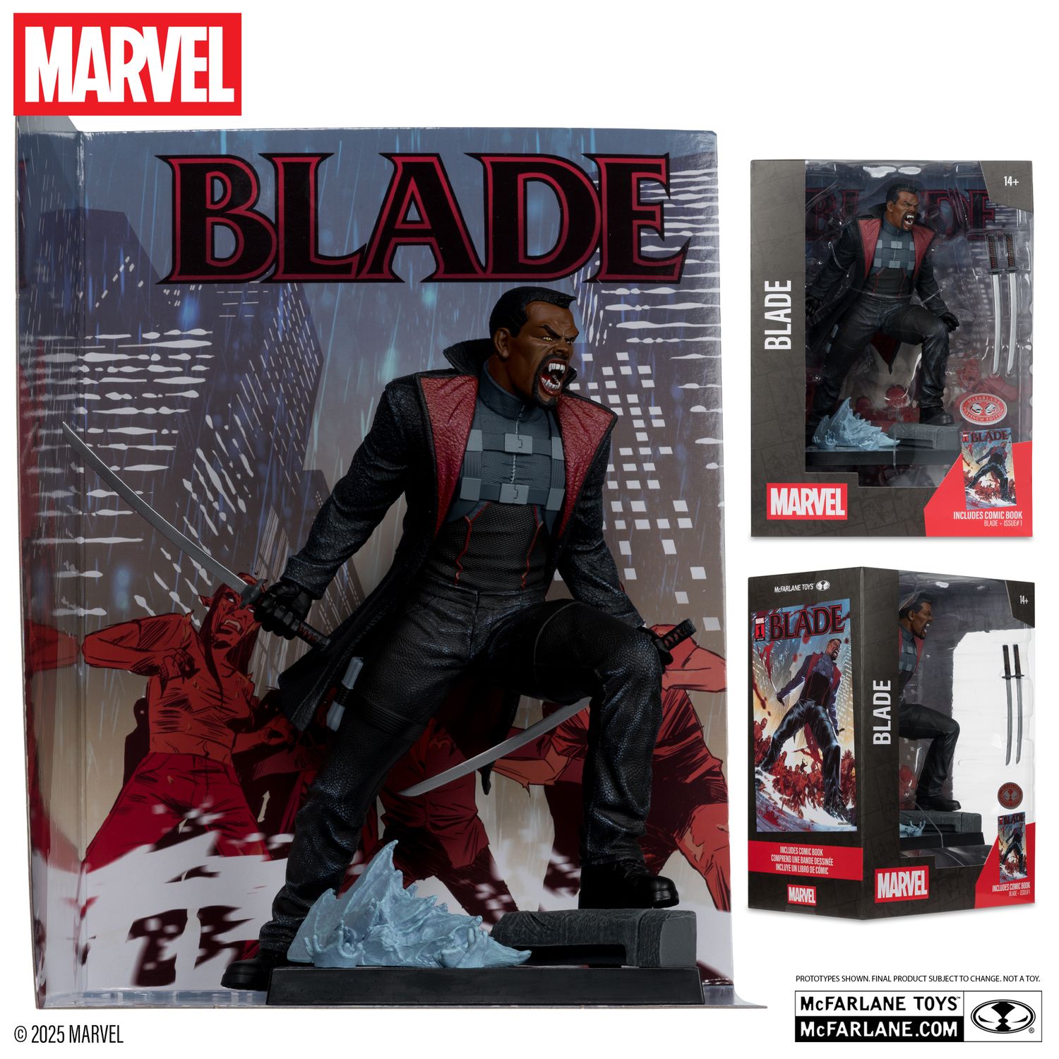 McFarlane MARVEL Blade with Scene (Blade #1) 1:6th Scale