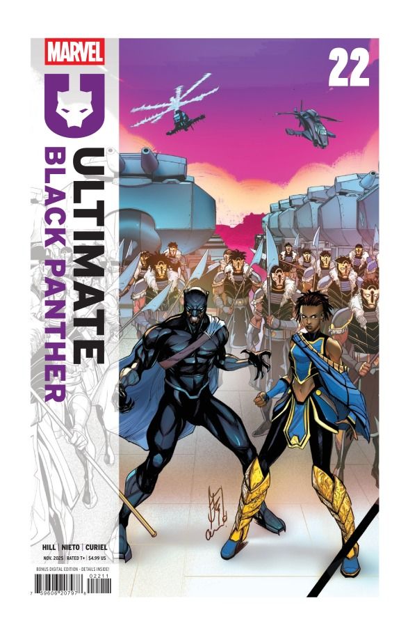 ULTIMATE BLACK PANTHER #22 CVR A STEFANO CASELLI MARVEL COMICS (12th November 2025) ULTIMATE BLACK PANTHER #22 CVR A STEFANO CASELLI MARVEL COMICS (12th November 2025)